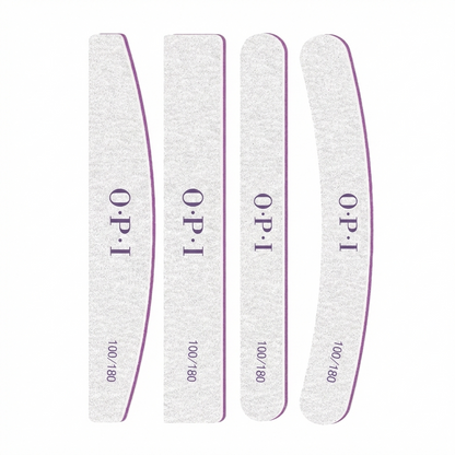 OPI Nail Filers 100/180 Grit - Pack of 25 Pieces