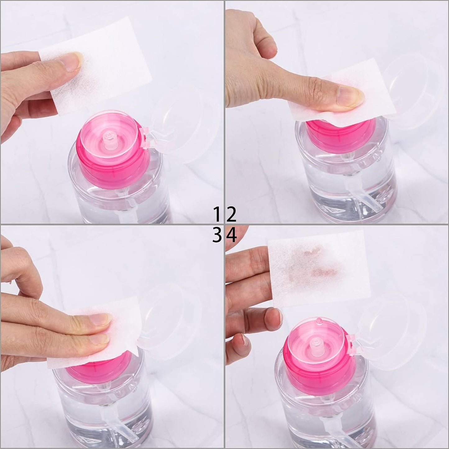Pump Bottle For Acetone- 150ml Capacity