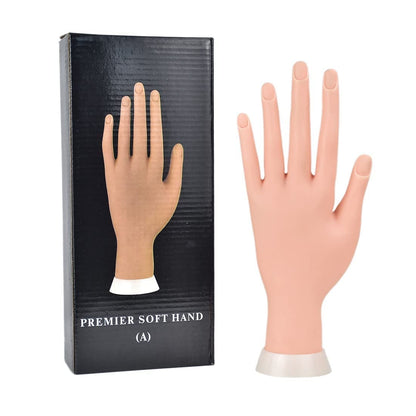 Nail Silicon Hand Dummy For Practice