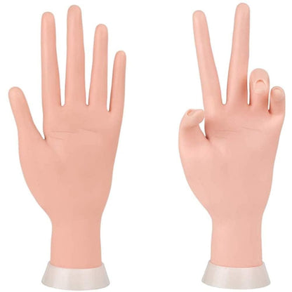 Nail Silicon Hand Dummy For Practice