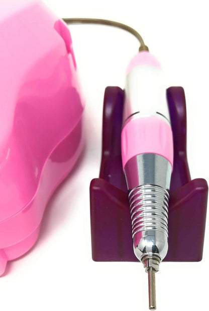 35000 RPM Nail Drill Machine Pink - Model