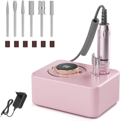 35000RPM Heavy Drill Machine Pink Color - Model