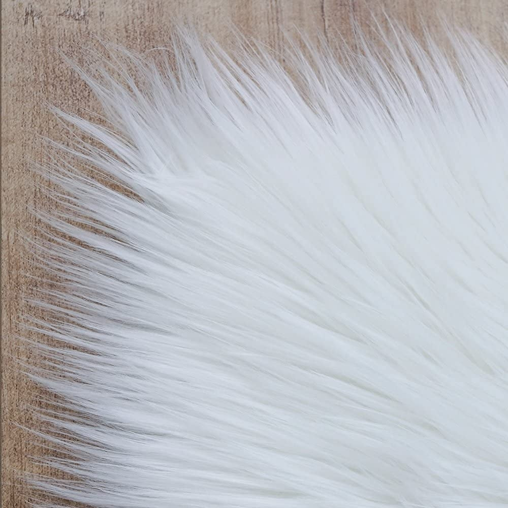 Soft Fleece for Nails Photography - White Color, 25x25cm