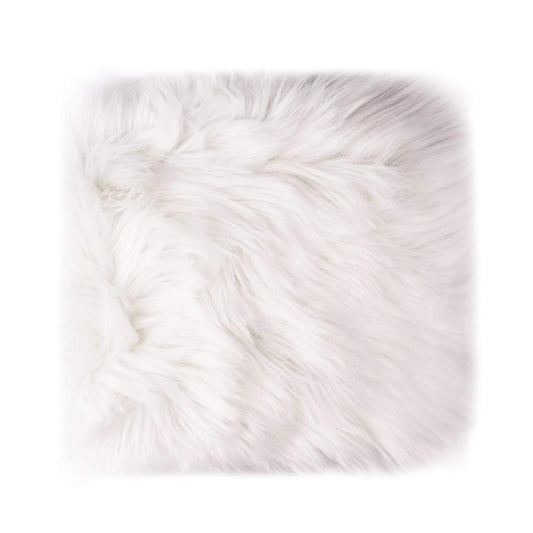 Soft Fleece for Nails Photography - White Color, 25x25cm
