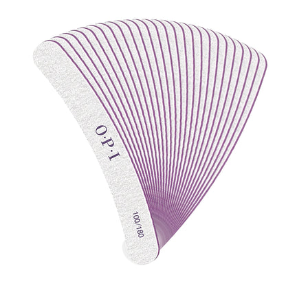 OPI Nail Filers 100/180 Grit - Pack of 25 Pieces