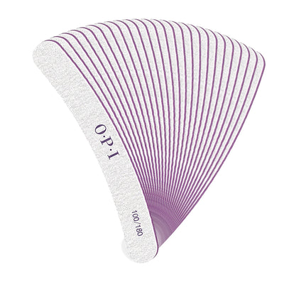 OPI Nail Filers 100/180 Grit - Pack of 25 Pieces