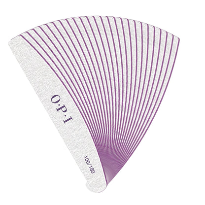 OPI Nail Filers 100/180 Grit - Pack of 25 Pieces