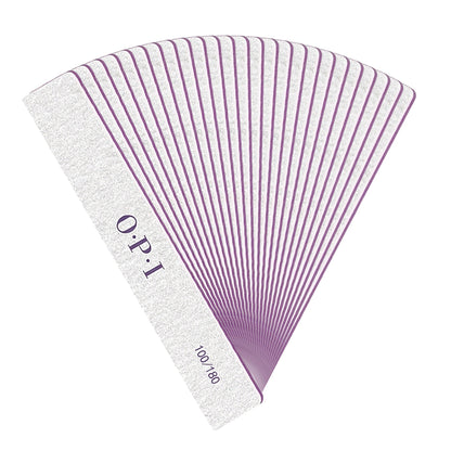OPI Nail Filers 100/180 Grit - Pack of 25 Pieces