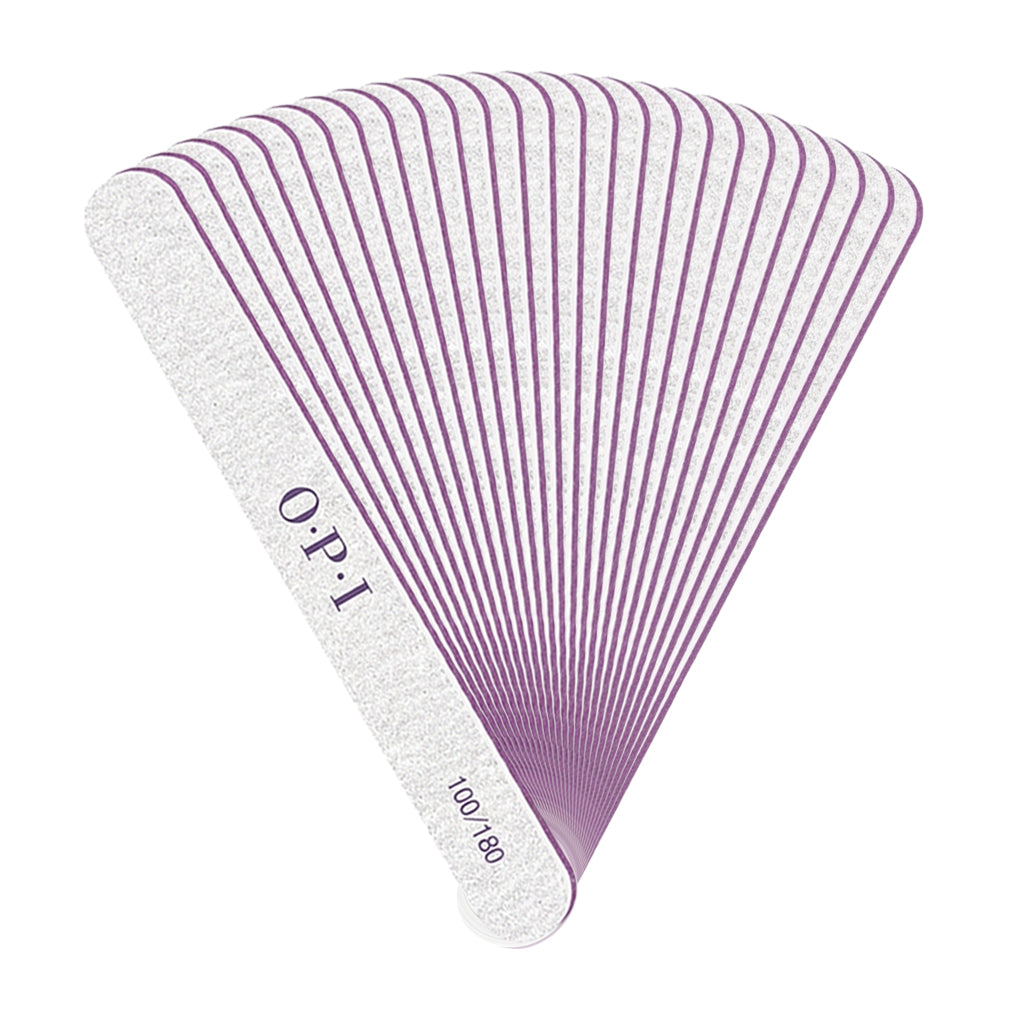 OPI Nail Filers 100/180 Grit - Pack of 25 Pieces