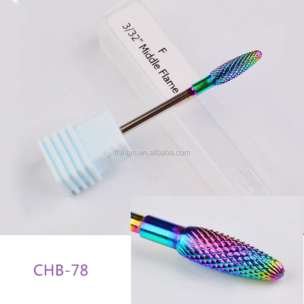 Nail Drill Bits for Nail Drill Machines - Standard Size, compatible with all Nail Drills