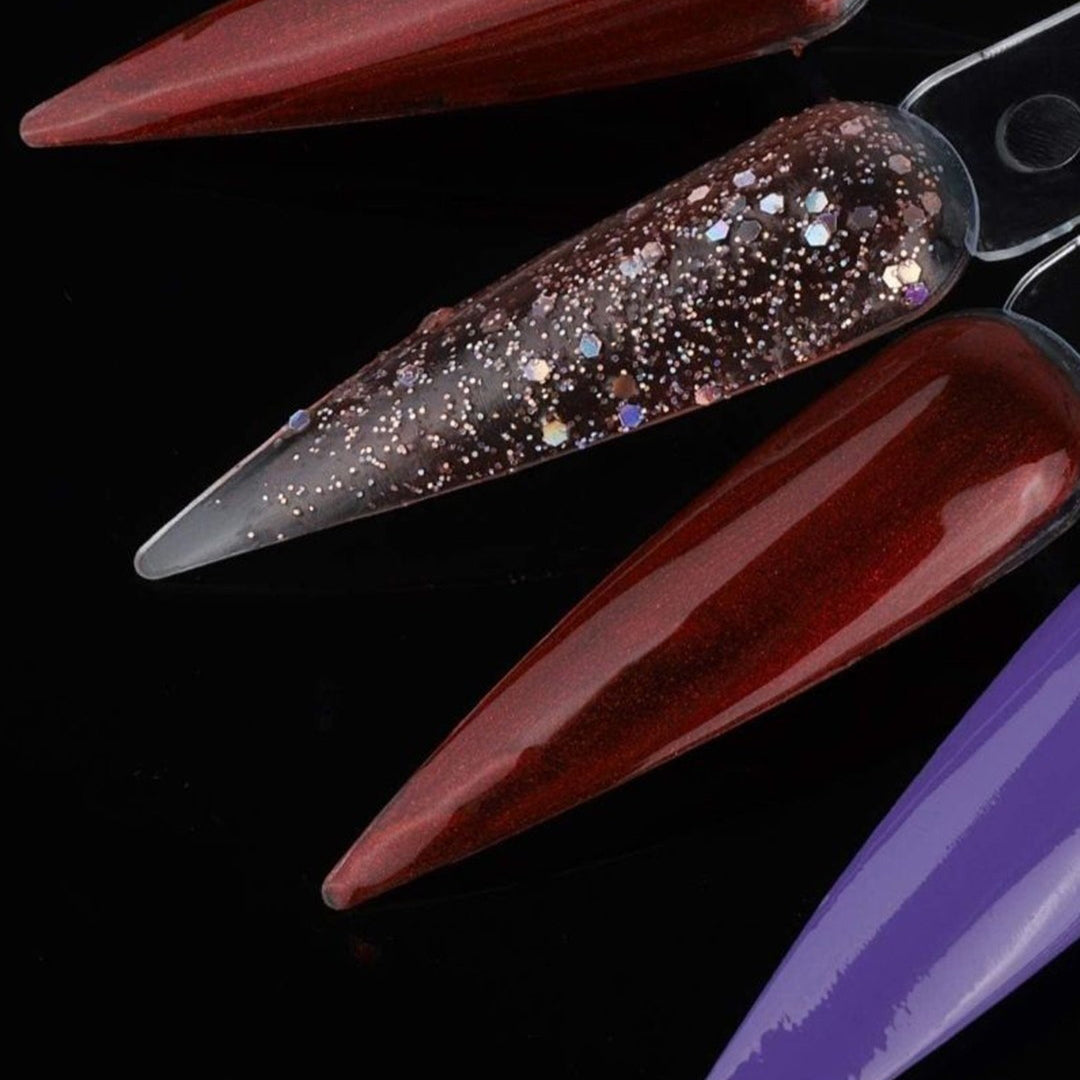 Stiletto Nail Art Practice Sticks with Ring - 50 Sticks