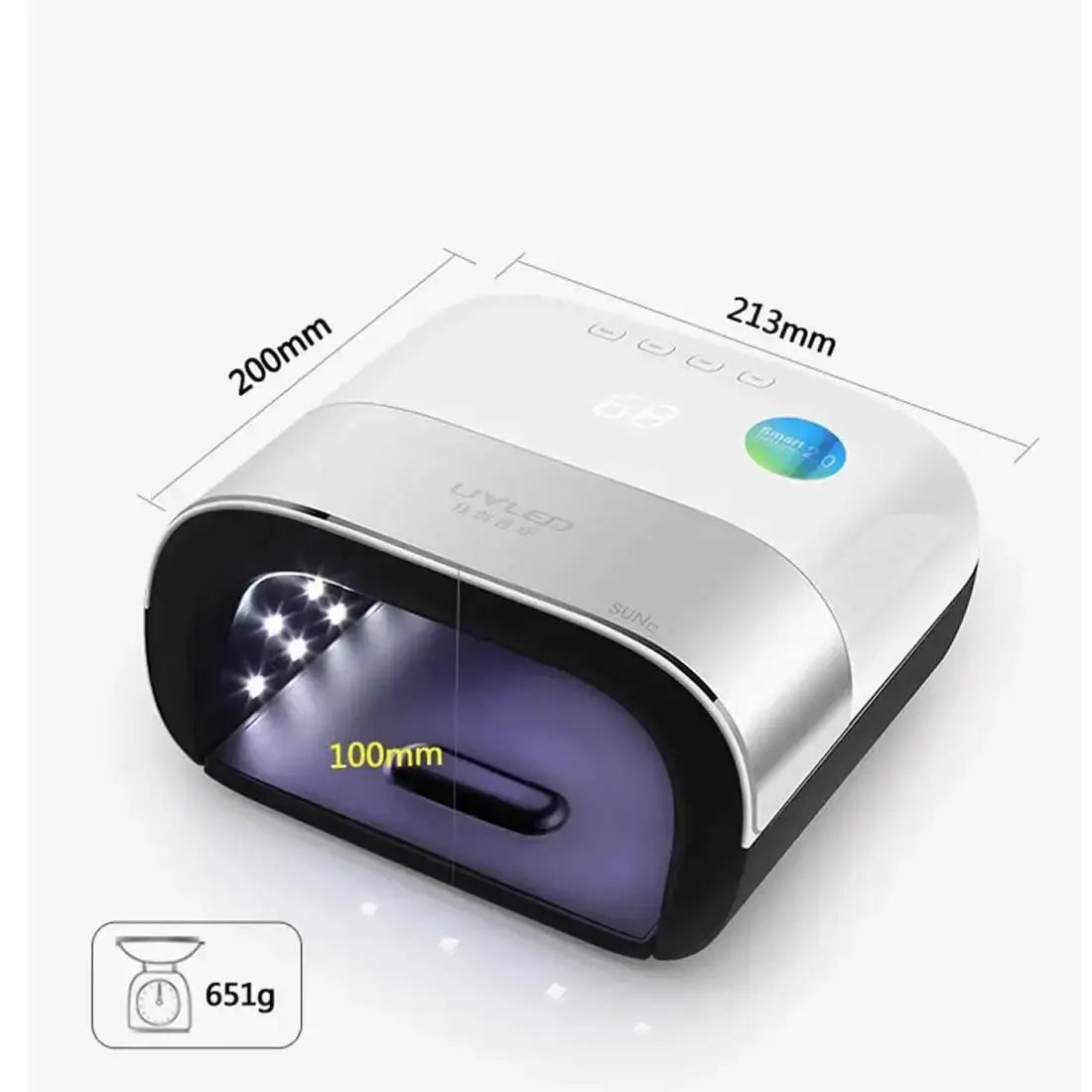 SUN 3 48W Heavy Duty UV/LED Lamp