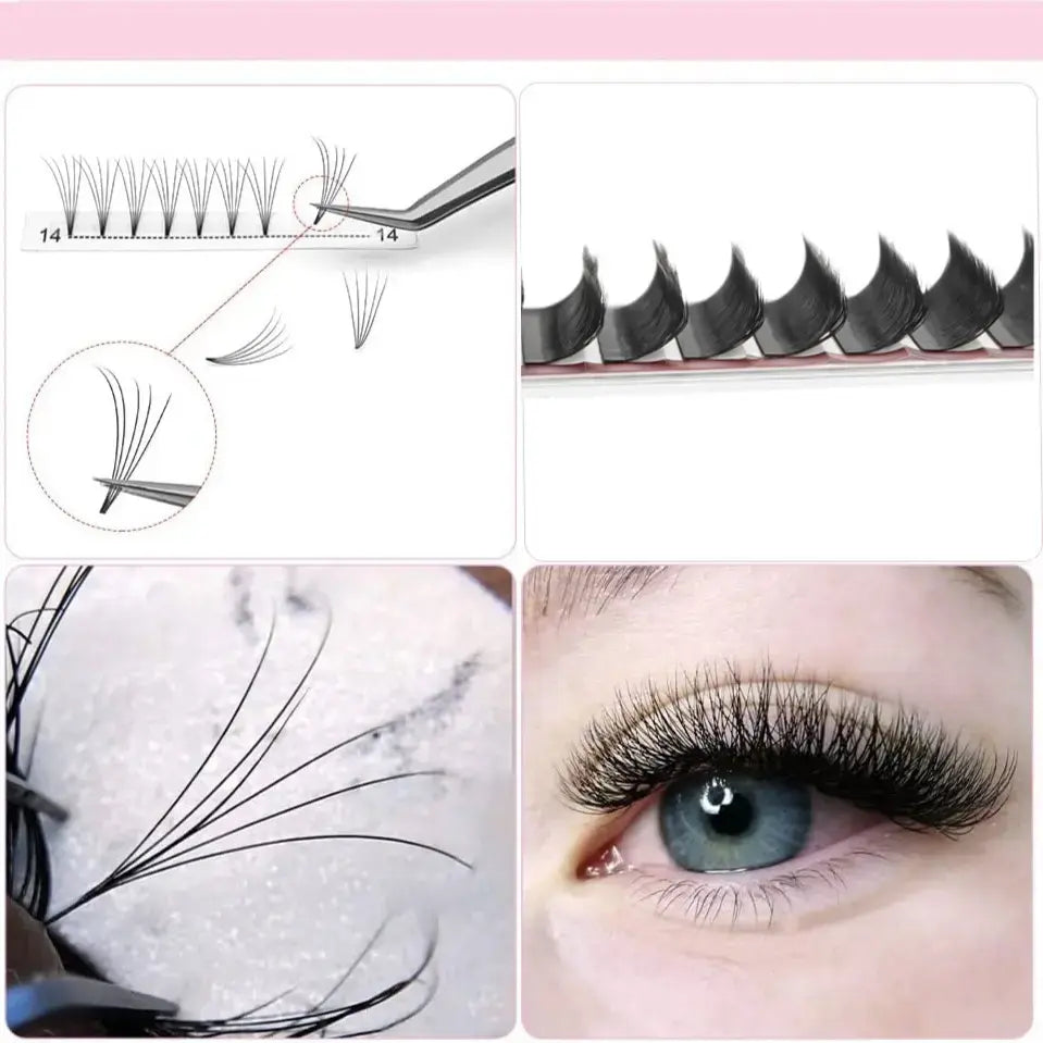 Savni 5D Flower Shape Spikes Permanent Eyelash Extension 0.07 Thickness