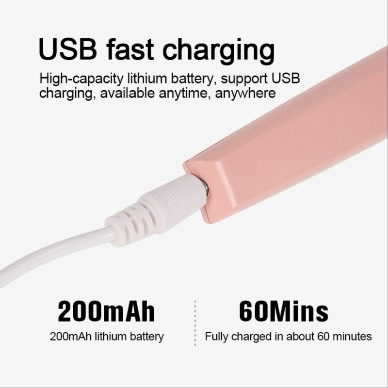 USB Rechargeable Nail Drill Machine 12000RPM for Practice & Household Purpose