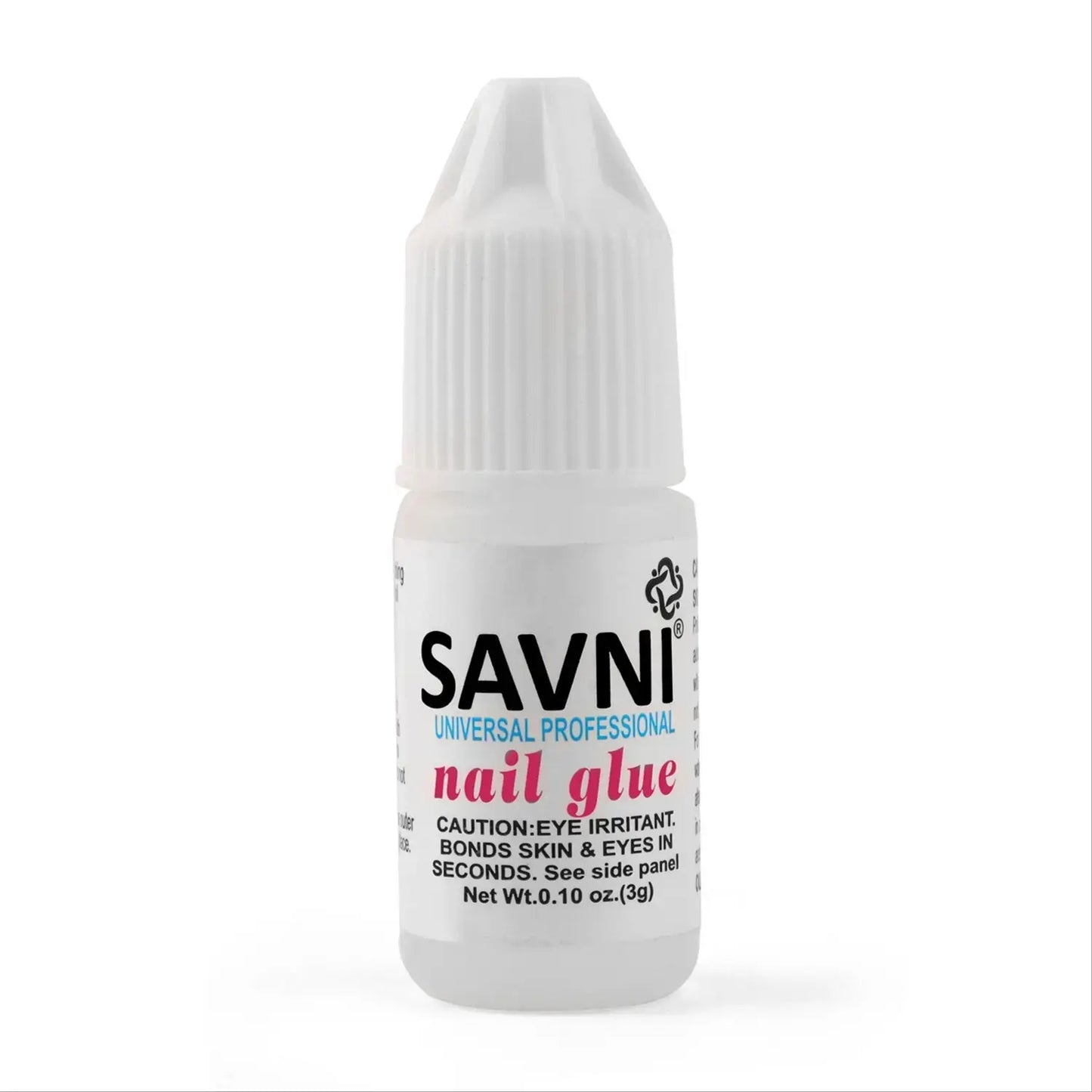 Savni Professional Nail Glue for Extensions, Press On Nails & Accessories - Pack of 6 (3 gram each)