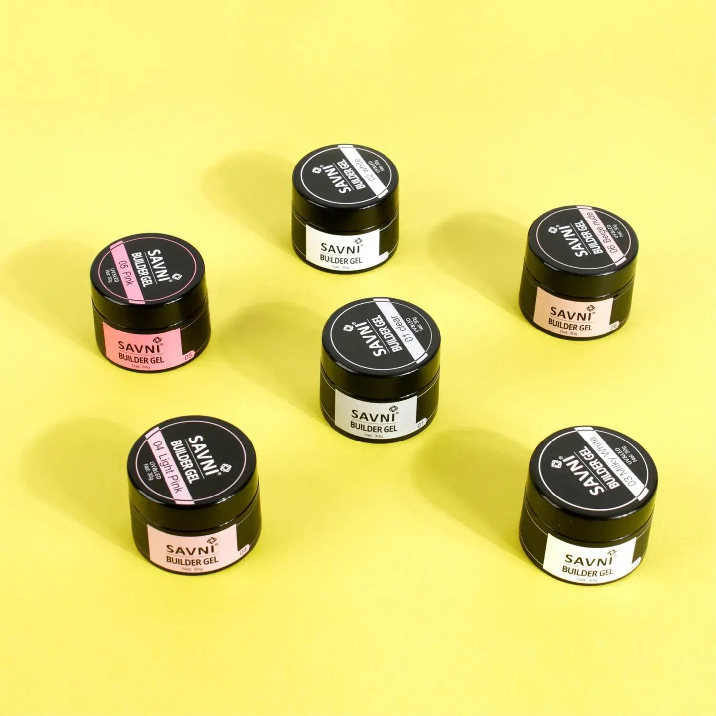 Savni Pink 30g Builder Gel