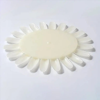 Oval Nail Display Wheel Chart - 10 Plates (200 Nails)